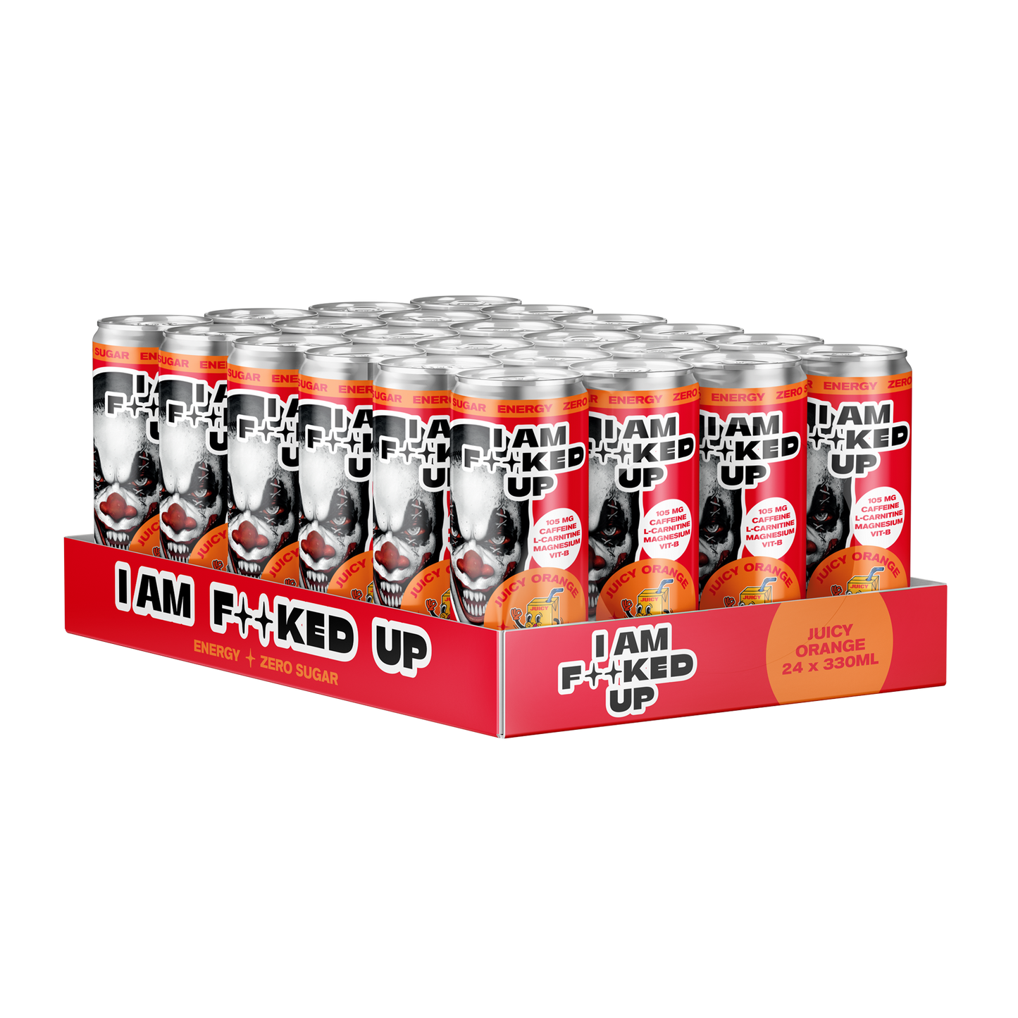 Fucked up RTD - Juicy Orange - 330ml - Flak