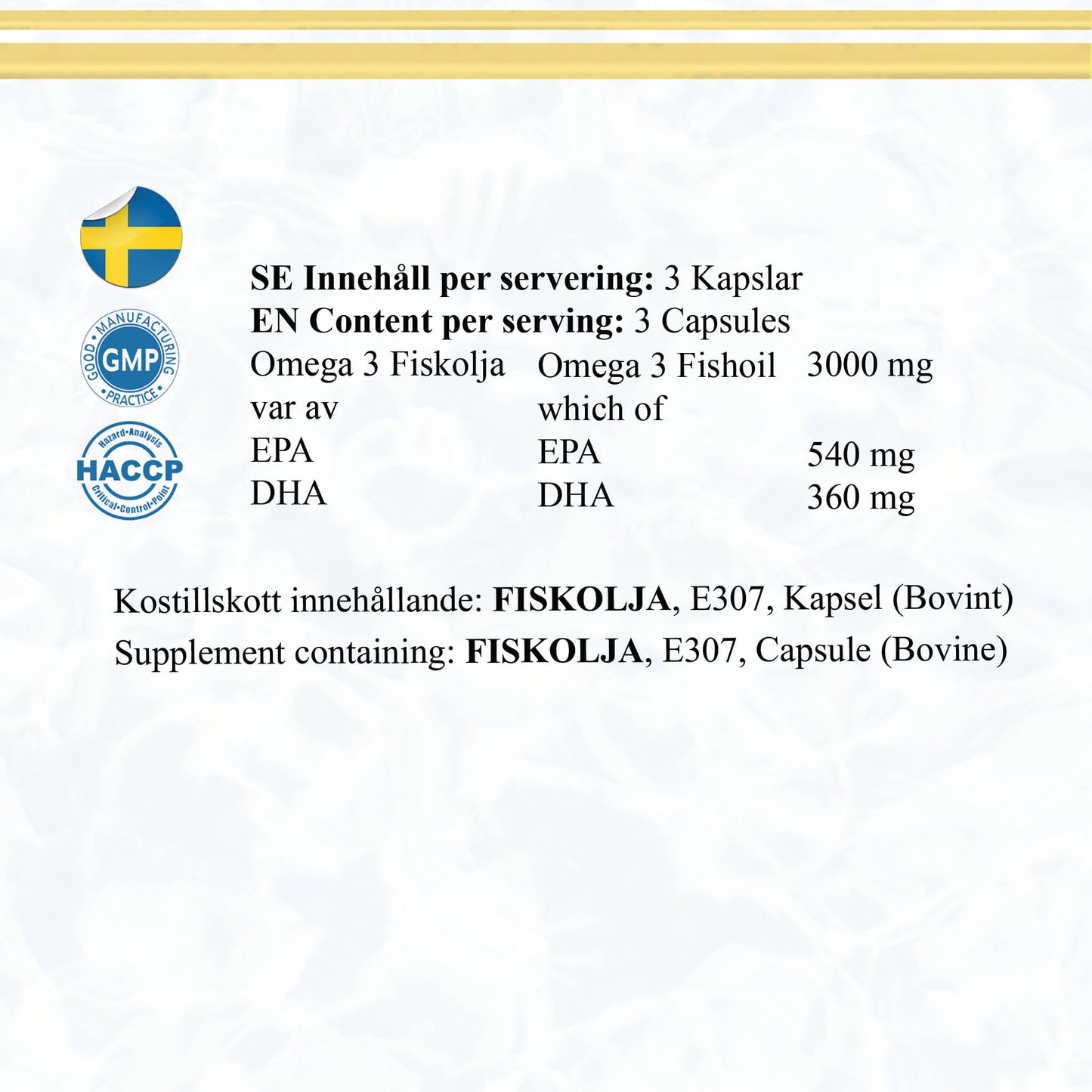 Big Boy Pharma Omega3 2x90 caps